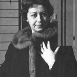 Renée Reggiani durante gli anni di lavoro in RAI