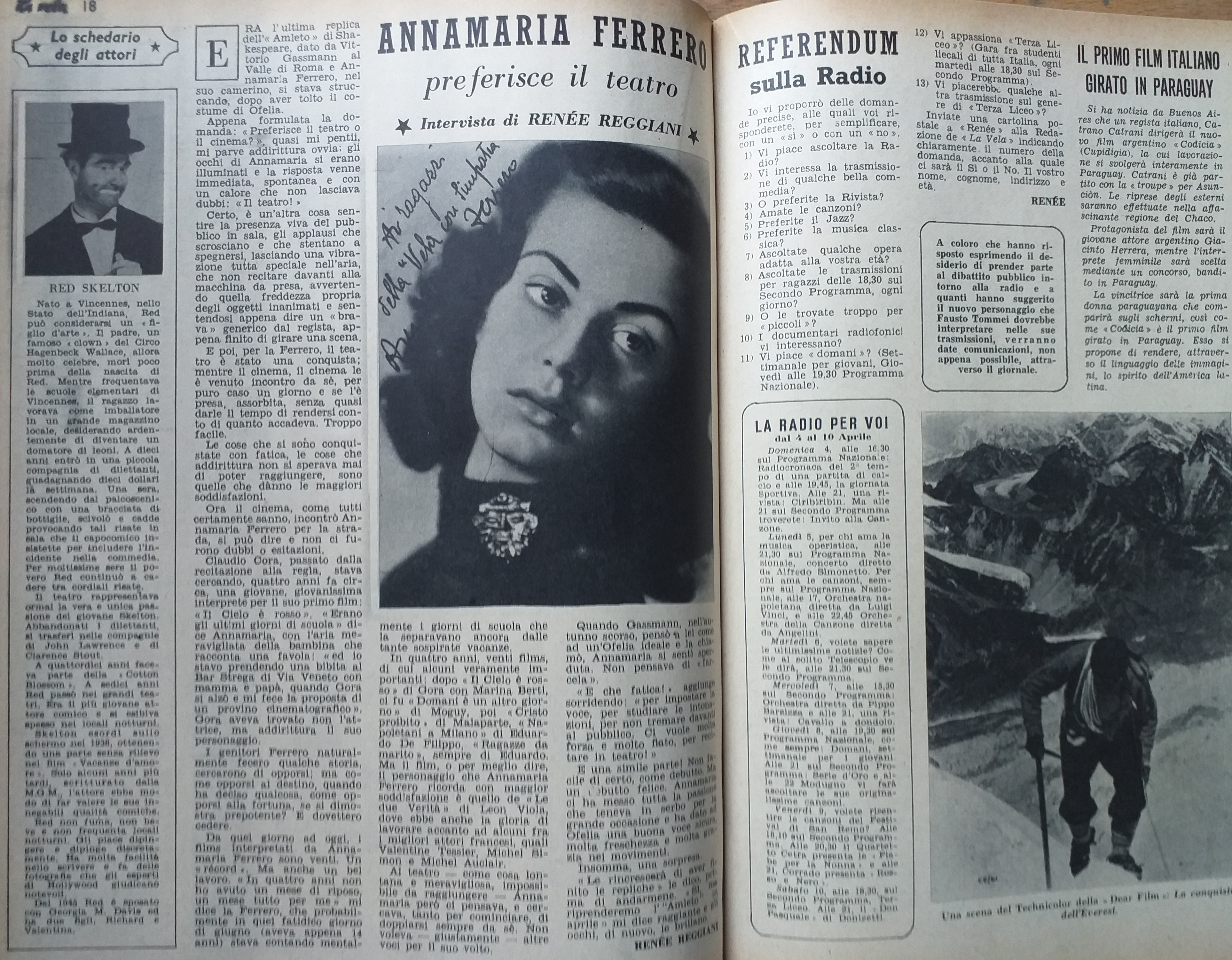 Annamaria Ferrero preferisce il teatro