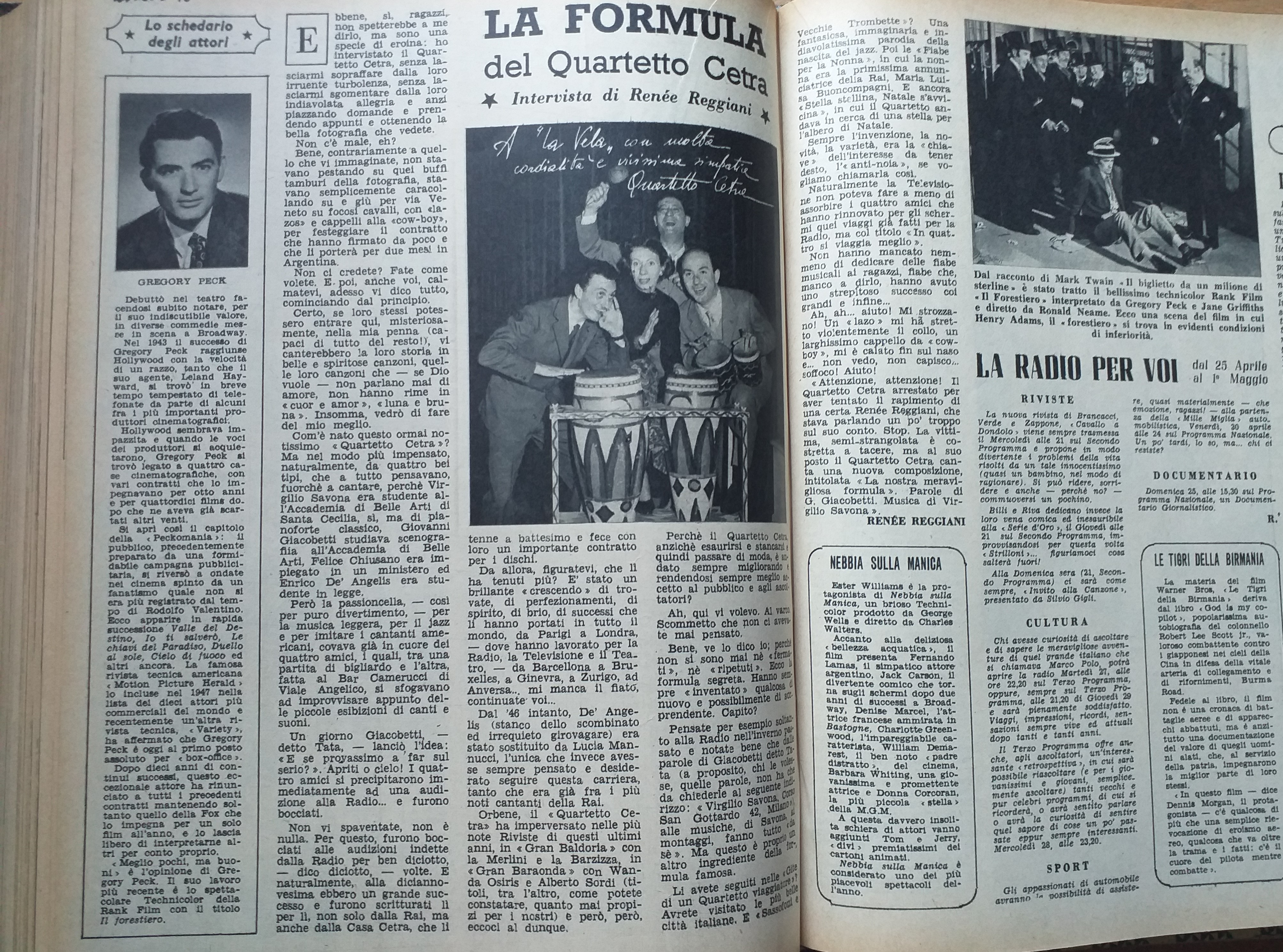 La Formula del Quartetto Cetra