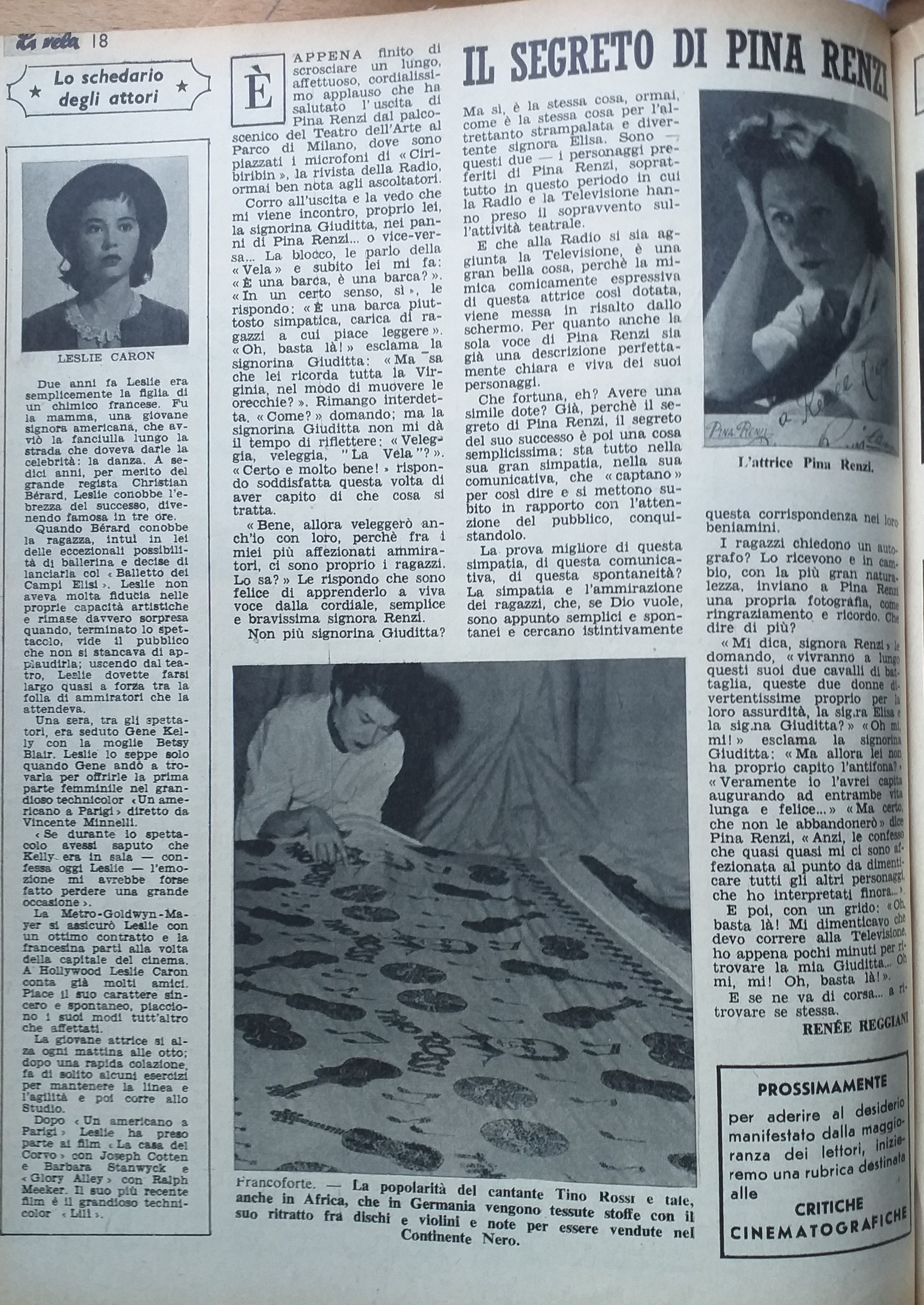 Il segreto di Pina Renzi